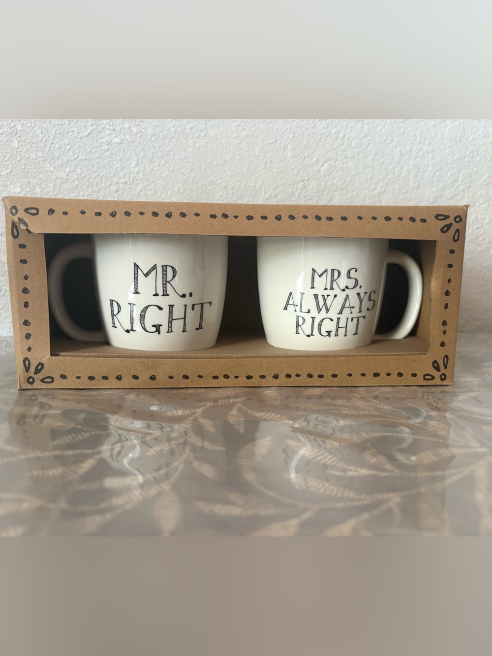 Mr Right & Mrs Always Right Couple Mugs